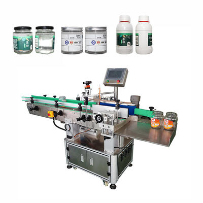 Full Automatic Rolling Round Bottle Labeling Machine for Assembly Line Packaging