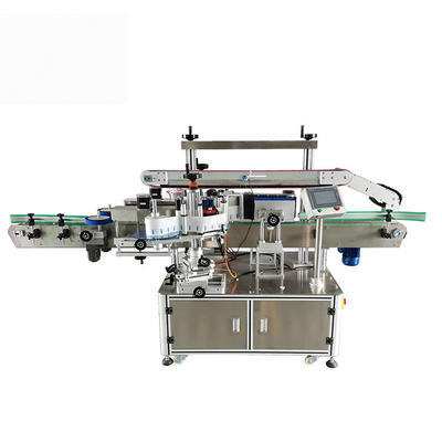 Factory Price Automatic Machine Double Side Labeling for Flat/Round/Square Bottle with Optional Bottle-Arranging Machine