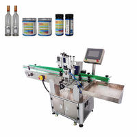 Fully Automatic Vertical Positioning Round Bottle Sticker Labeling Packaging Machine (PST-C02)