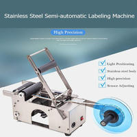 Semi Automatic Round Bottle Labeling Machine for Packing Products (PST-M50)