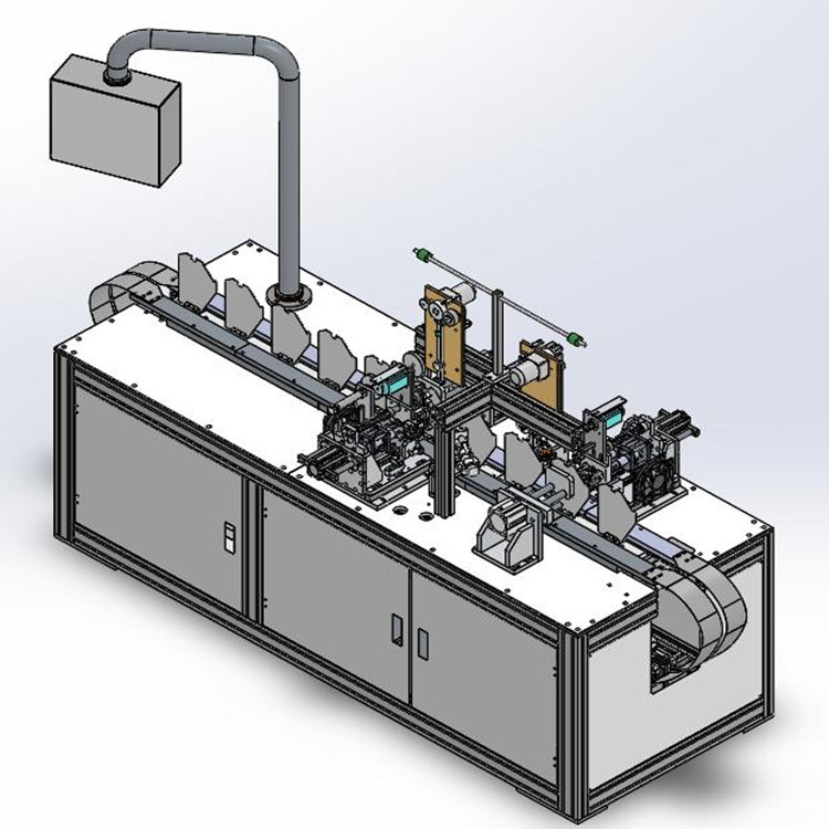 KN95 Semi-automatic Mask Making Machine